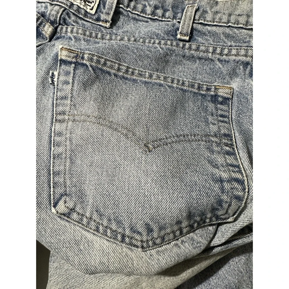 Levi's Gold Tab Two Horse Brand Blue Jeans Denim Mens Size 38x32 Vintage 80s EUC